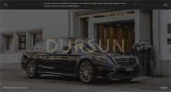 Desktop Screenshot of dursun-limousine.ch